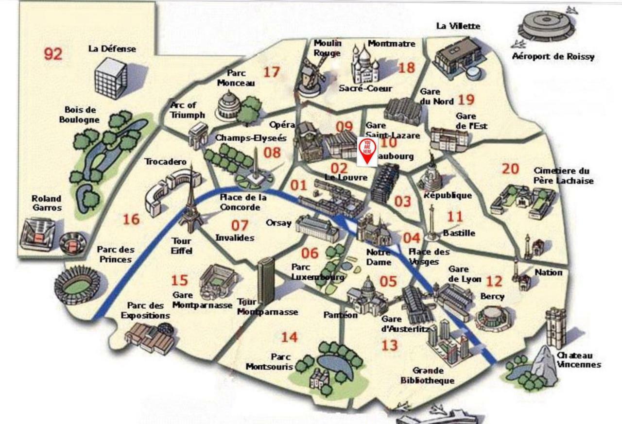 50M2 Rue Rambuteau/Pompidou/Marais/Hotel De Ville 파리 외부 사진