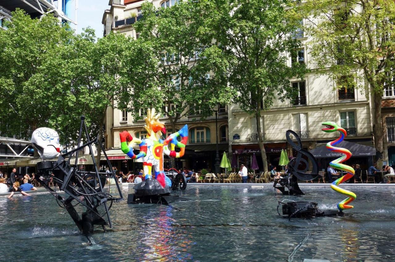 50M2 Rue Rambuteau/Pompidou/Marais/Hotel De Ville 파리 외부 사진